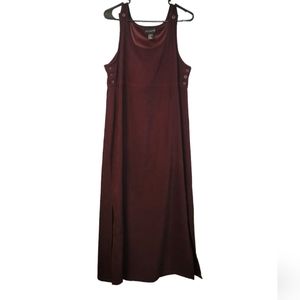 Eric Charles Womens Brown Overall dress Size L